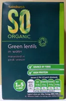 Green Lentils In Water