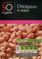 Chickpeas in water