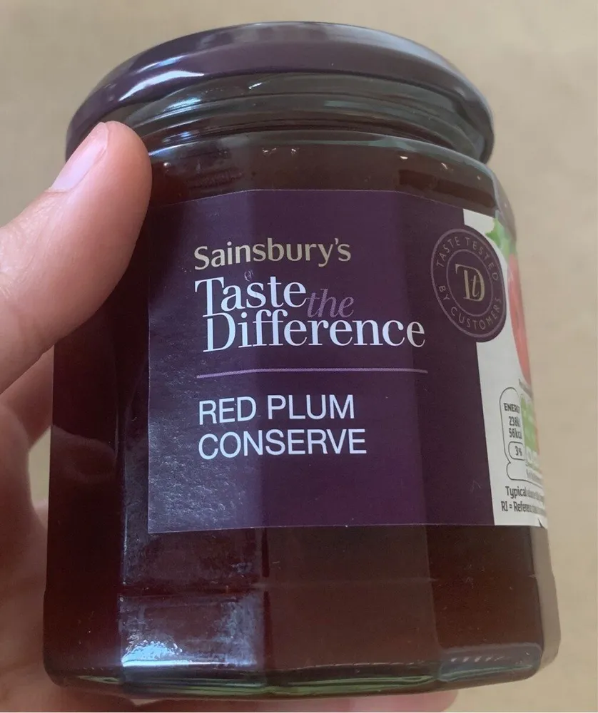 Sainsbury's Taste the Difference Red Plum Conserve