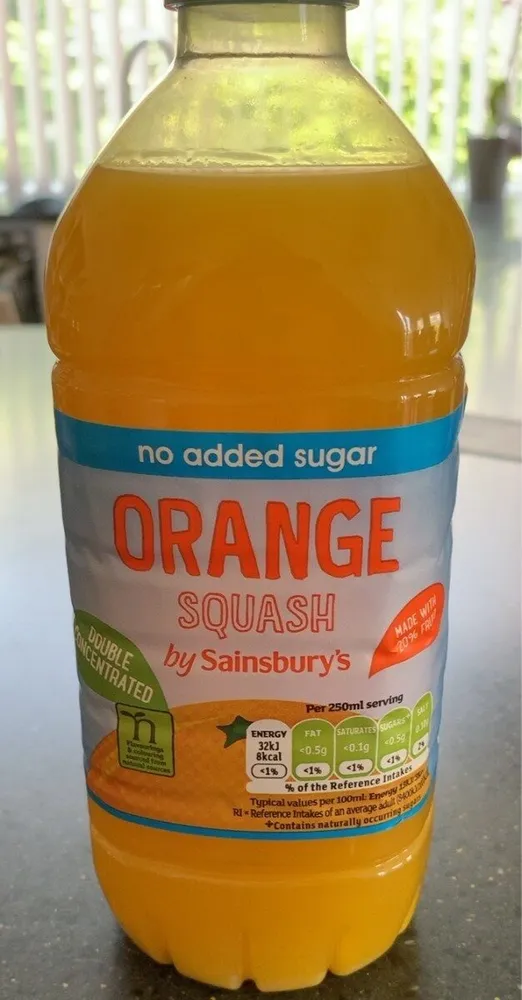 Orange squash