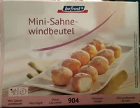 Mini-Sache-windbeutel (Choux à la crème)
