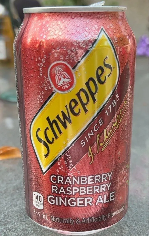 Cranberry Raspberry Ginger Ale