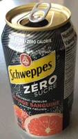 Boisson gazeuse orange sanguine