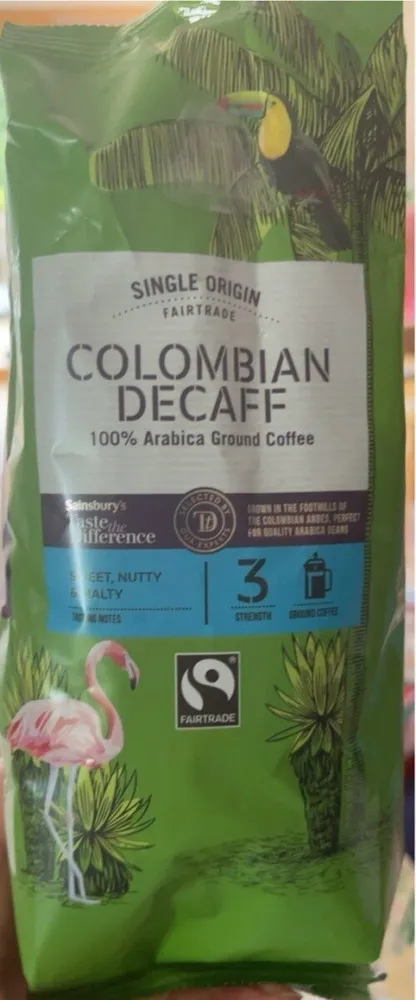 Colombian decaff filter coffee