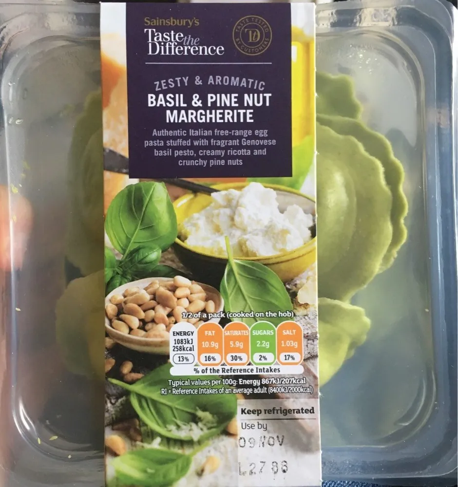 Basil & Pine Nut Margherite