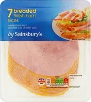 Breaded Cooked Ham Slices