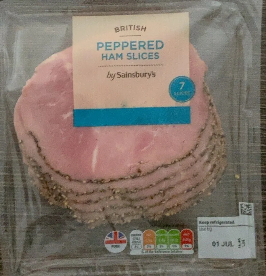 Peppered Ham Slices