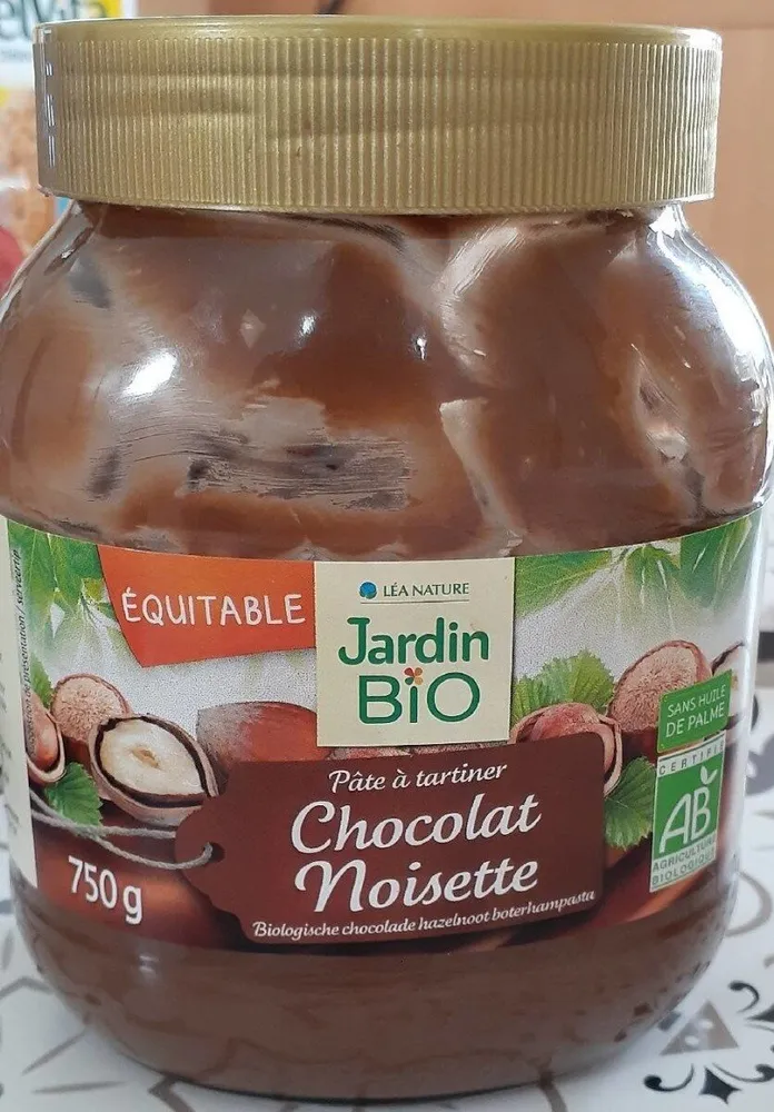 Pâte à tartiner chocolat noisette