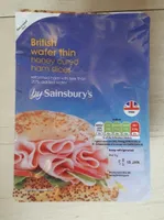 British wafer thin ham