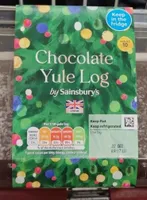 Chocolate Yule log