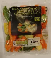 Broccoli, Carrot, Babycorn & Sugarsnap peas