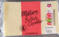 Mature British Cheddar