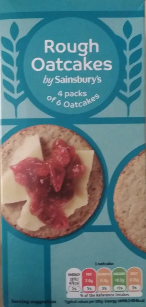 Rough oatcakes