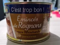 Émincés de rognons sauce moutarde