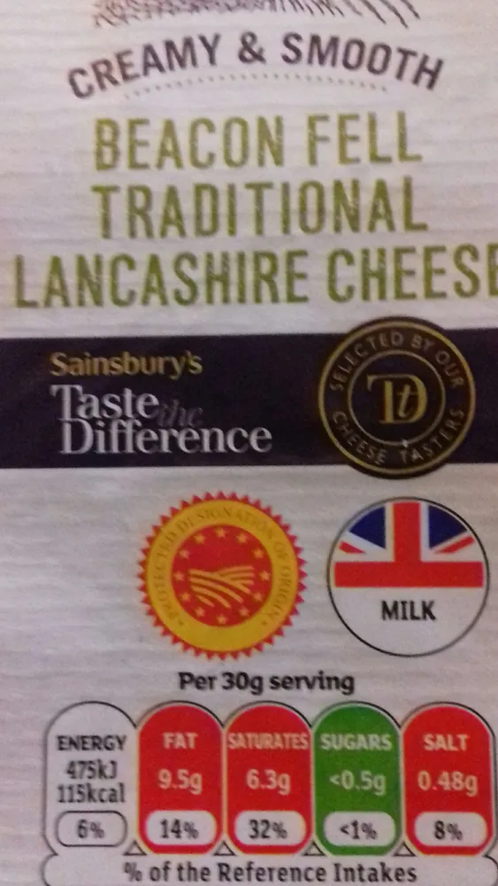 Beacon Fell traditional lancashire cheese