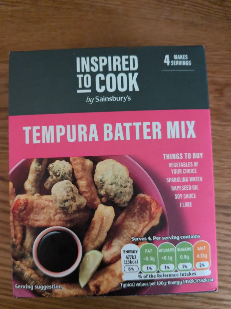 Tempura batter mix