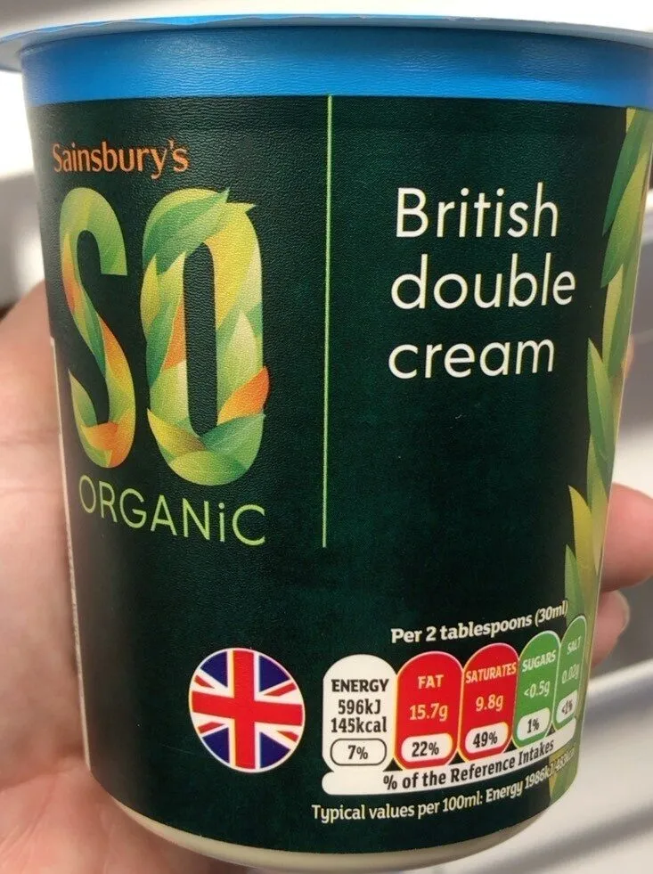 British double cream