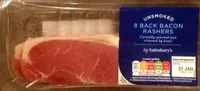 unsmoked - 8 back bacon rashers