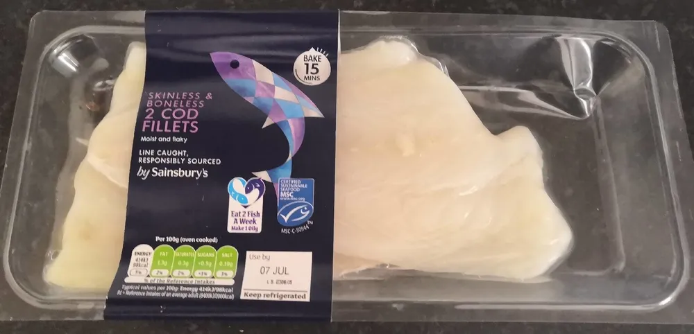 Cod fillets