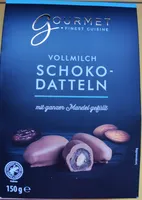 Schokodatteln mit ganzer Mandel gefüllt - Vollmilch