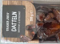 Datteln entsteint und getrocknet