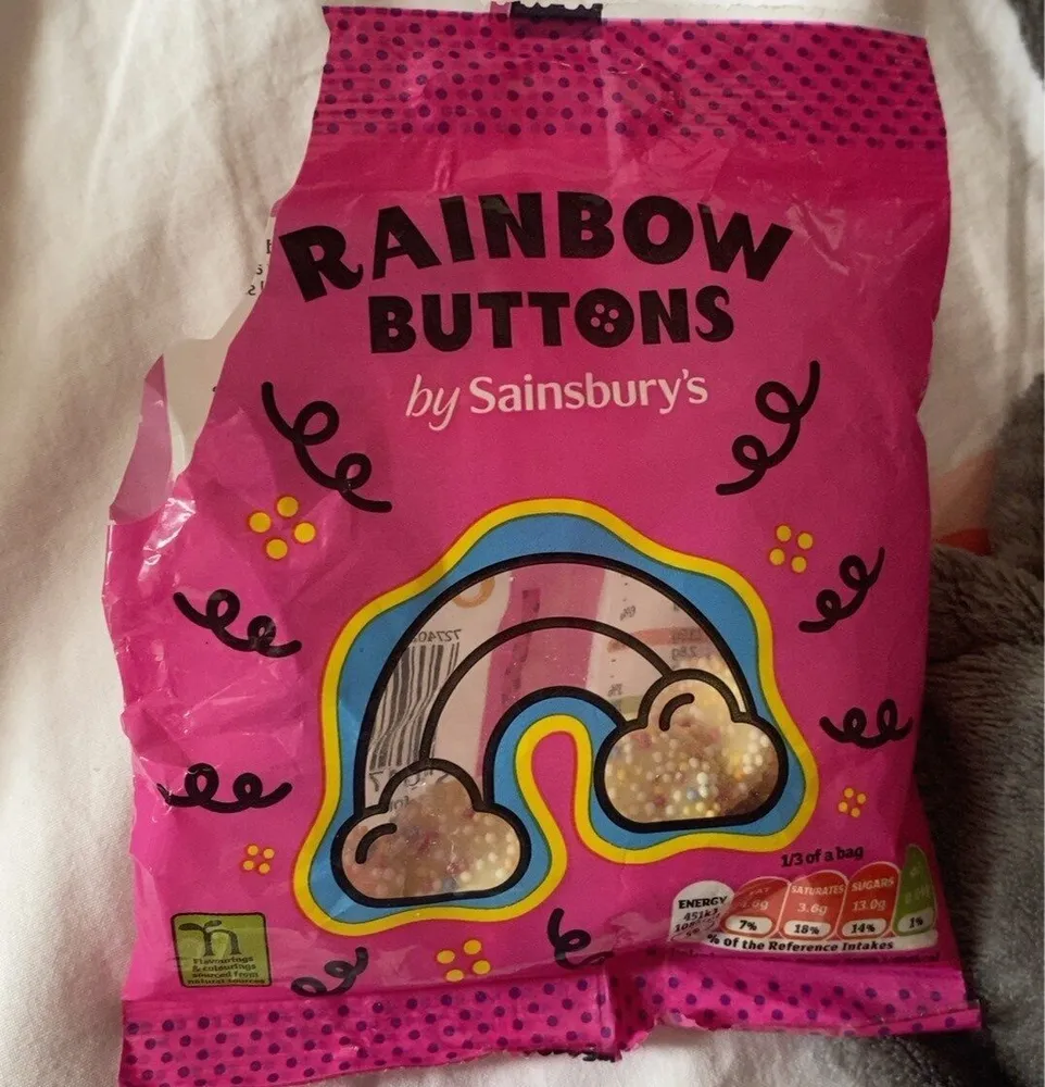raimbow buttons