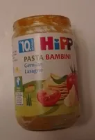 Pasta Bambini Gemüse Lasagne
