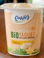 Yaourt bio vanille au lait entier