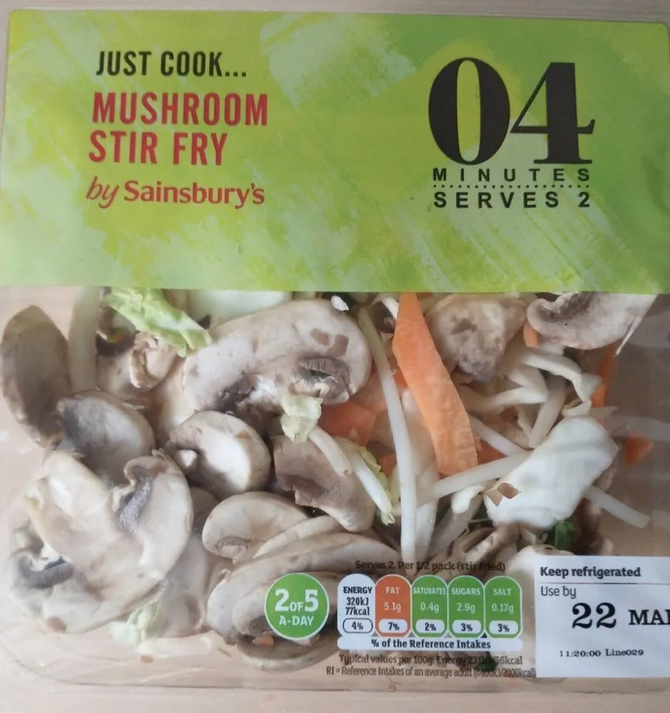 Mushroom Stir Fry