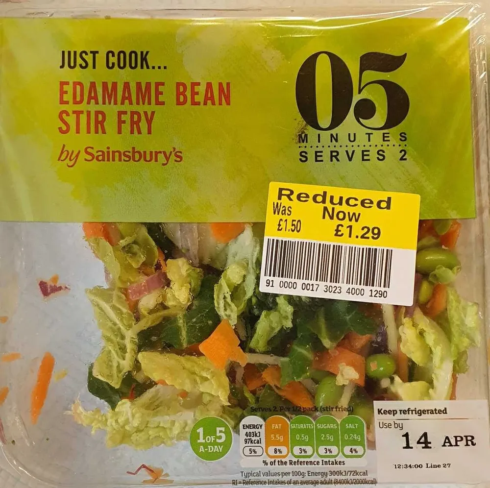 Just Cook... Edamame bean stir fry