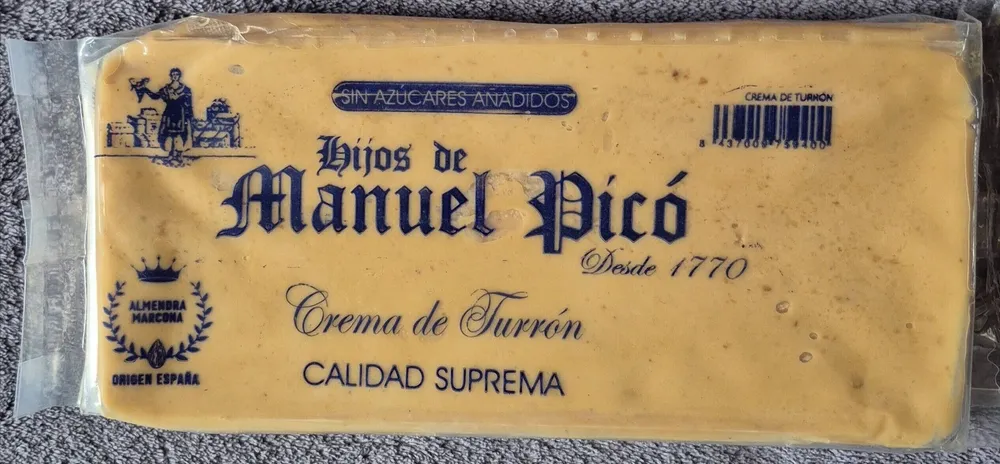 Crema de turrón