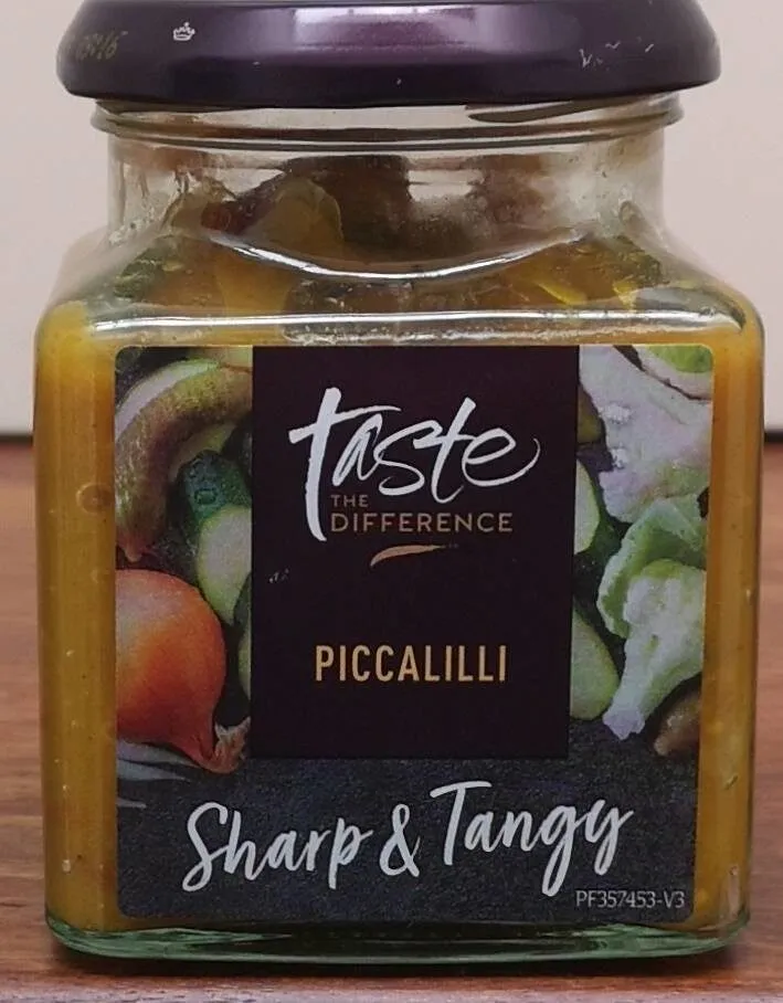 Taste the difference Piccalili