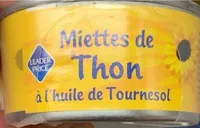 Miettes de thon à l’huile de tournesol