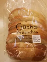 gâche en tranches
