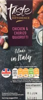 Chicken & Chorizo Quadrotti