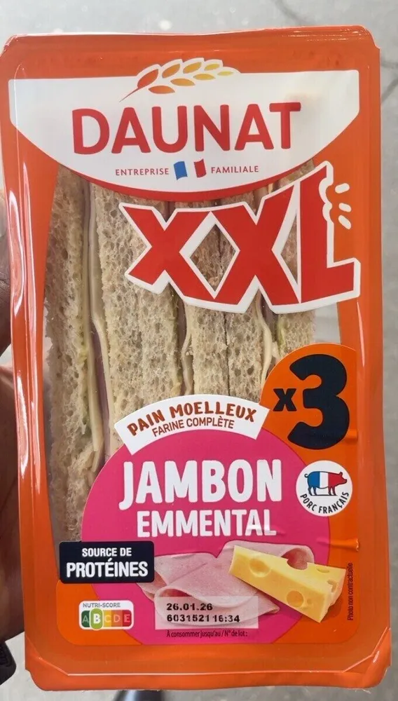 Pain moelleux emmental XXL
