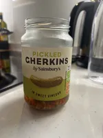 Pickled gherkins