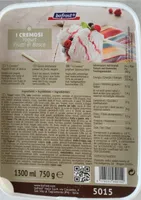 Creme glacee yaourt fruits rouges