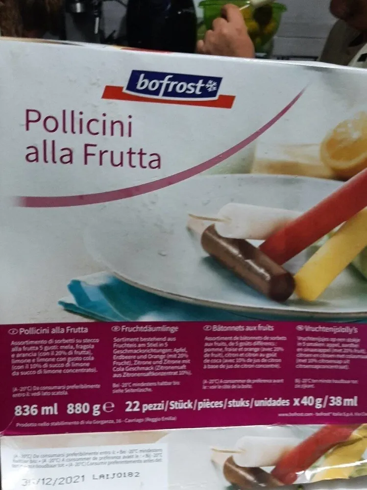 Pollicino alla frutta