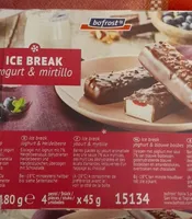 Ice break yogurt e mirtillo
