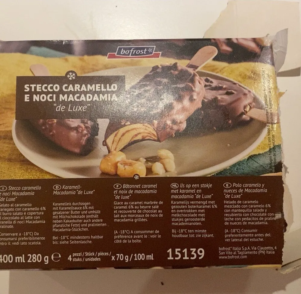 Stecco caramello e noci macadamia