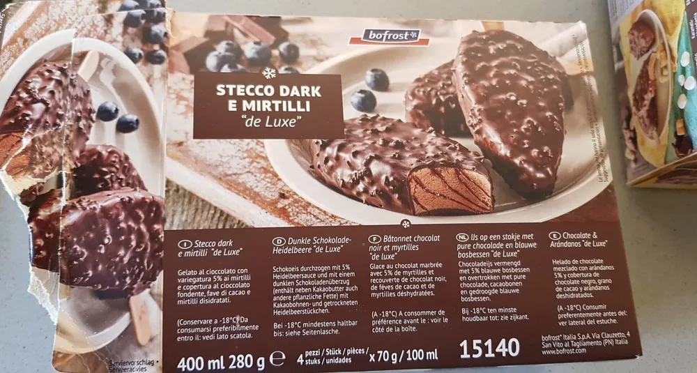 Stecco dark e mirtilli