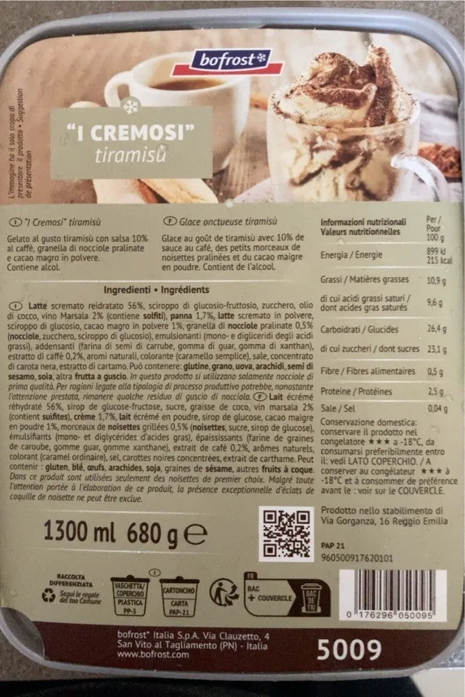 I Cremosi Tiramisù