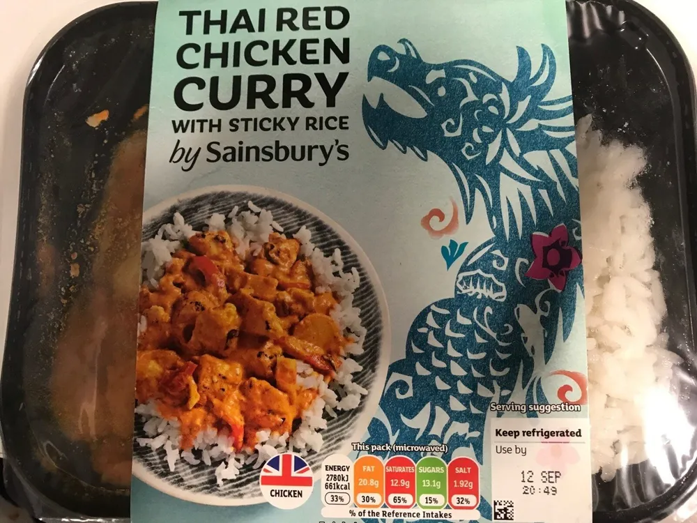 Thai red curry