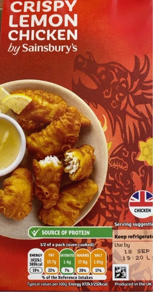 Crispy Lemon Chicken