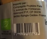 bananes issues de l'agriculture biologique