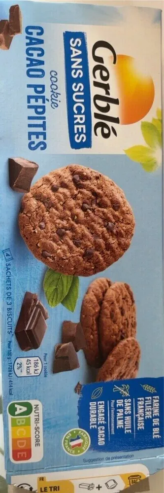 Cookie cacao pepites