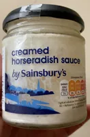 Creamed horseradish sauce