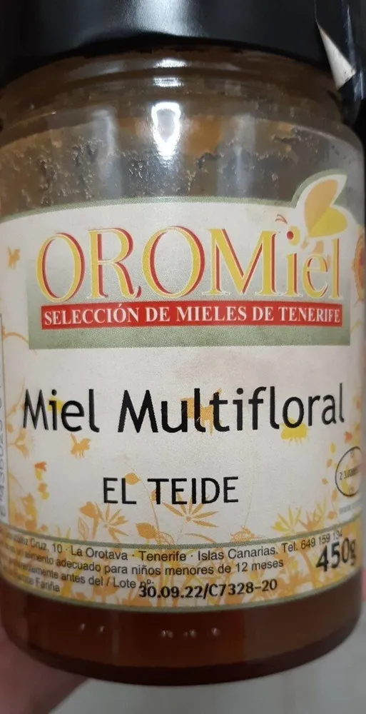 Miel multifloral El Teide