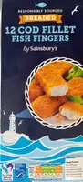 Cod Fillet Fish Fingers